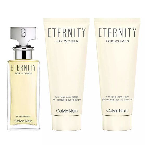 Kit Coffret Calvin Klein Eternity Feminino Eau de Parfum
